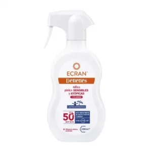 Leche Protectora Solar Niños Pieles Sensibles Atópicas Spf50+ Ecran Denenes 270 Ml.