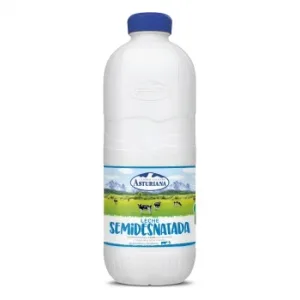 Leche Semidesnatada Central Lechera Asturiana Botella 2,2 L.