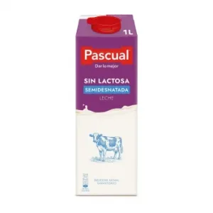 Leche Semidesnatada sin Lactosa  Clesa 1 L