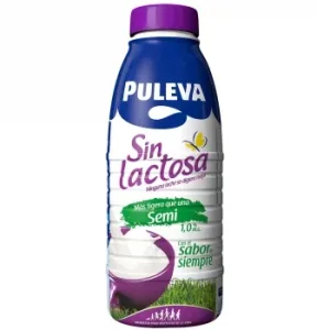 Leche Semidesnatada Puleva sin Lactosa Botella 1 L.