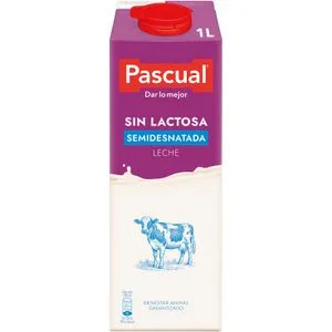 Leche sin Lactosa Semidesnatada Brik 1 L