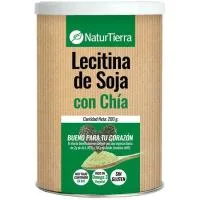 Lecitina de Soja + Chia Naturtierra, Lata 200 G