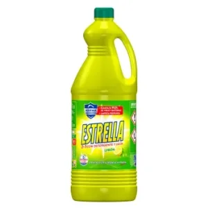 Lejía Hogar con Detergente Frescor Limón Estrella 2,87 L.