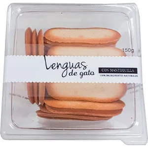 Lenguas de Gato con Mantequilla