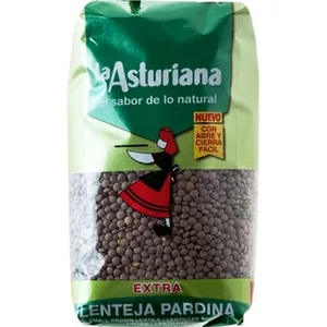Lenteja Pardina Extra  la Asturiana 1 KG