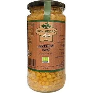 Lentejas Cocidas Extra de Cultivo Ecológico  DON Pedro 300 G