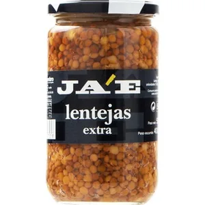 Lentejas Cocidas Extra  Ja'e 400 G