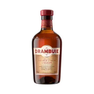 Drambuie Licor Escoces de Whisky, Miel, Hierbas Aromáticas y Especias Drambuie Botella de 70 Cl. 700 ML
