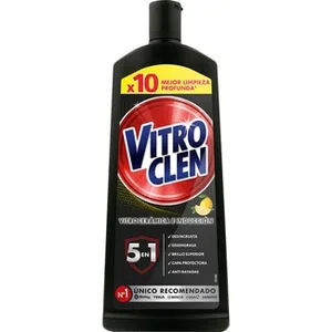 Limpia Vitrocerámica Power Cream Fragancia Limón Vitro Clen