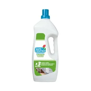 Sanicentro Limpiador Clorado Desinfectante con Lejia, Cocinas y Baños 2 L. 2000 ML