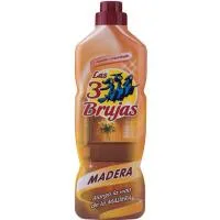 Limpiador Concentrado para Madera las 3 Brujas, Botella 1 Litro