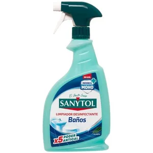 Limpiador de Baño Desinfectante sin Lejía Antical Previene el Moho Sanytol 750 ML