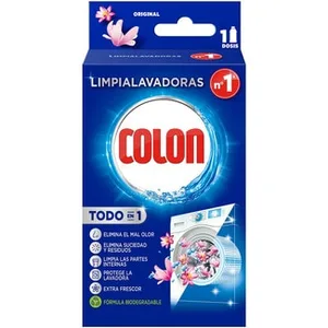 Limpiador Especial para Lavadoras Tratamiento Todo en 1 Perfume Original Colon