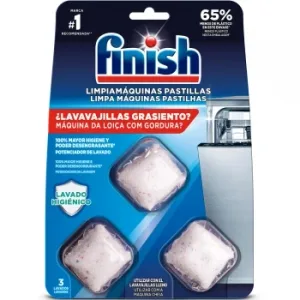 Limpiamáquinas en Pastillas Finish 3 Ud.