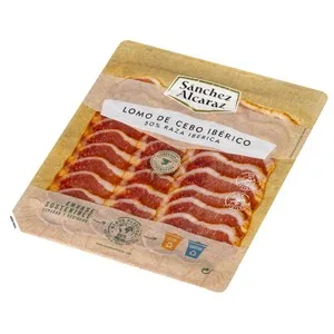 Sánchez Alcaraz Lomo de Cebo Ibérico (50% Raza Ibérica) 400 G.