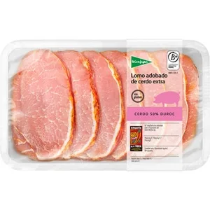 Lomo de Cerdo Extra 50% Duroc Adobado sin Gluten Peso Aproximado el Corte Ingles