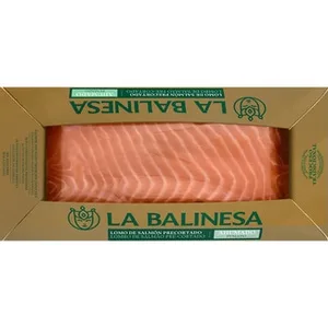 Lomo de Salmón Ahumado Precortado Tradición Escocesa sin Azúcares  la Balinesa 250 G