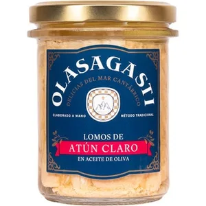 Lomos de Atún Claro en Aceite de Oliva Olasagasti 135 G