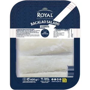 Lomos de Bacalao Salado sin Espinas Royal