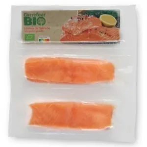 Lomos de Salmón Ecológico Carrefour Bio 220 G