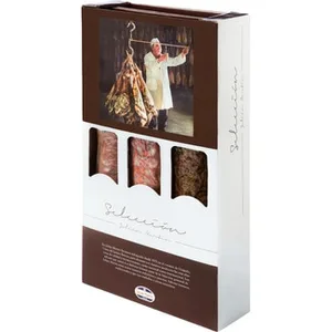 Lote de Embutidos de Cebo Ibéricos 50% Raza Ibérica 1/2 Chorizo + 1/2 Salchichón + 1/2 Lomo de 450 a 500 G Aprox C/u Julian Martin