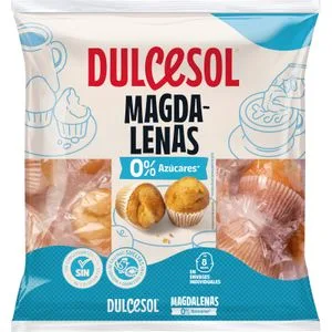 Magdalenas 0% Azúcares 240 Gr