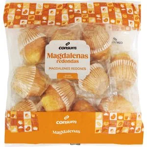 Magdalenas Redondas 350 Gr