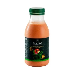 Majao Gazpacho Fresco Elaborado sin Pan y sin Gluten Majao 33 Cl. 330 ML
