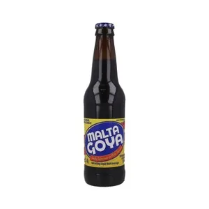 Malta Goya  Refresco de Malta Líquida sin Alcohol Botella de 33 Cl. 330 ML