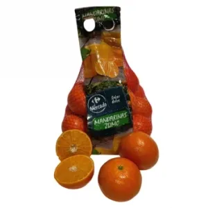 Mandarina para Zumo Carrefour Malla de 2 Kg