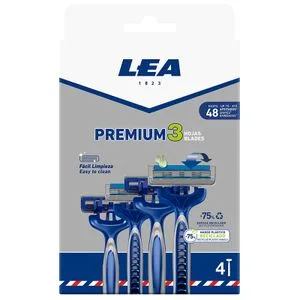 Maquinilla Desechable 3 Hojas Premium 4 u