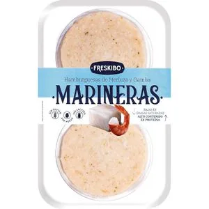 Marineras Merluza y Gambas 2 X 80 Gr