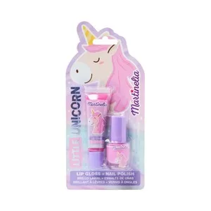 Martinelia Little Unicorn Brillo de Labios + Esmalte de Uñas Infantiles.
