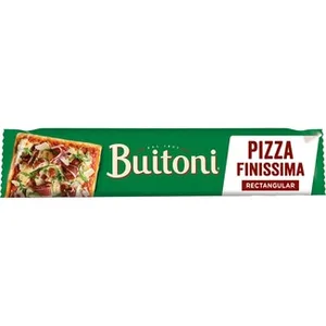 Buitoni Masa Rectangular Fina y Crujiente, para Pizza 260 G.