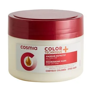 Cosmia Mascarilla Nutritiva con Filtro UV para Cabellos Teñidos o con Mechas Cosmia Color Technique + 300 Ml.