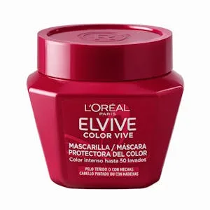 Mascarilla Protectora Color Vive Elvive Cabello Teñido o con Mechas 0.31 L