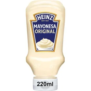 Mayonesa Hecha con Huevos de Gallinas Camperas sin Gluten y sin Lactosa  Heinz 220 ML