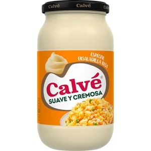Mayonesa Suave y Cremosa Especial para Ensaladilla Rusa  Calve 450 ML