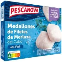 Medallones de Merluza Pescanova, Caja 400 G