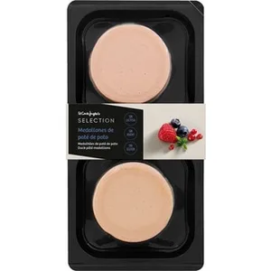 Medallones de Paté de Pato sin Gluten sin Lactosa Pack 2 X 100 G el Corte Ingles Selection