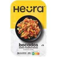 Bocados Mediterráneos 100% Vegetal Heura, Bandeja 160 G