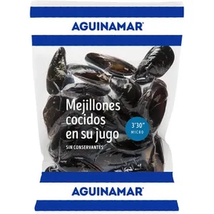 Mejillón Cocido en Su Jugo de las Rías Gallegas Aguinamar