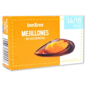 Mejillones en Escabeche 14/18 Piezas