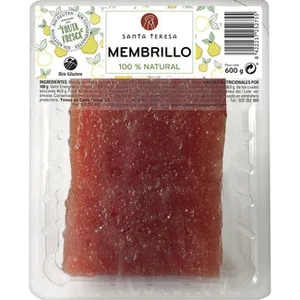 Membrillo 100% Natural sin Aditivos sin Gluten  Santa Teresa 600 G