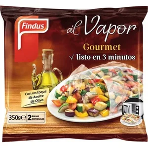 Menestra Gourmet al Vapor 2 Bolsas Individuales  Findus 350 G