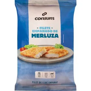 Merluza Empanada Horneable 600 Gr