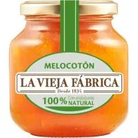 Mermelada de Melocotón 100% la Vieja Fábrica, Frasco 280 G