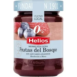 Mermelada Extra de Frutas del Bosque sin Azúcares Añadidos Helios 0%