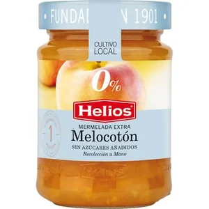 Mermelada Extra de Melocotón sin Azúcares Añadidos  Helios 0% 280 G