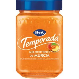 Mermelada de Melocotón de Temporada Hero Frasco 350 G